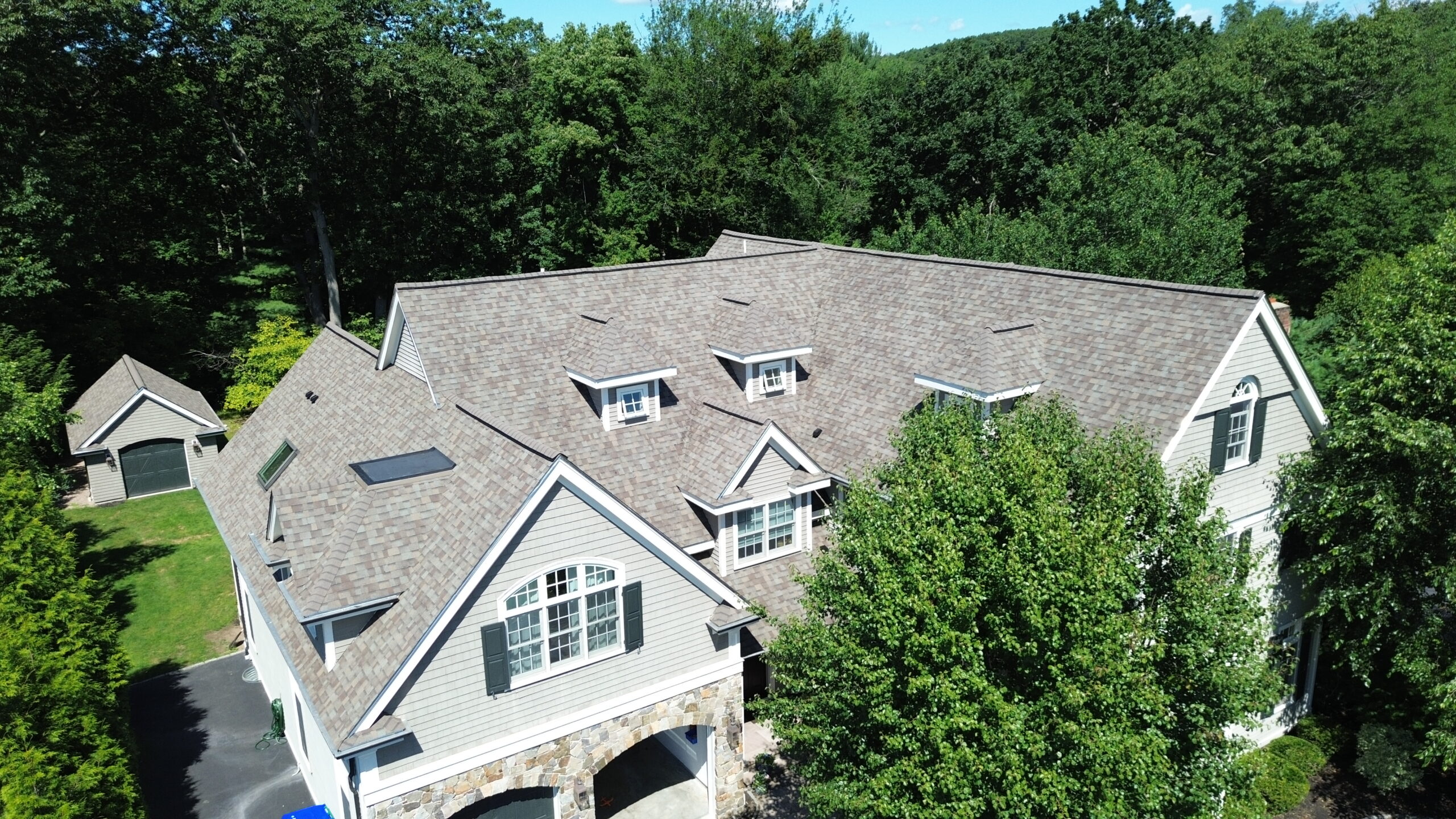 Large Roof Replacement Project in Westwood, MA