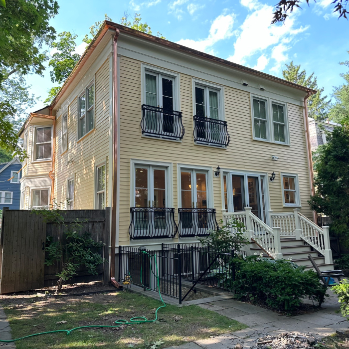 Copper Gutters & Downspouts