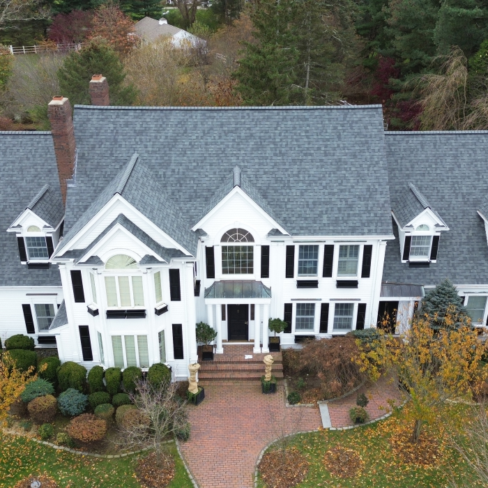 Roof Replacement on Colonial Style Home