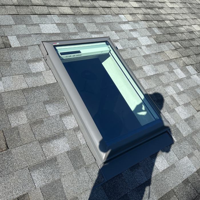 Skylight & Solar Shade Installation